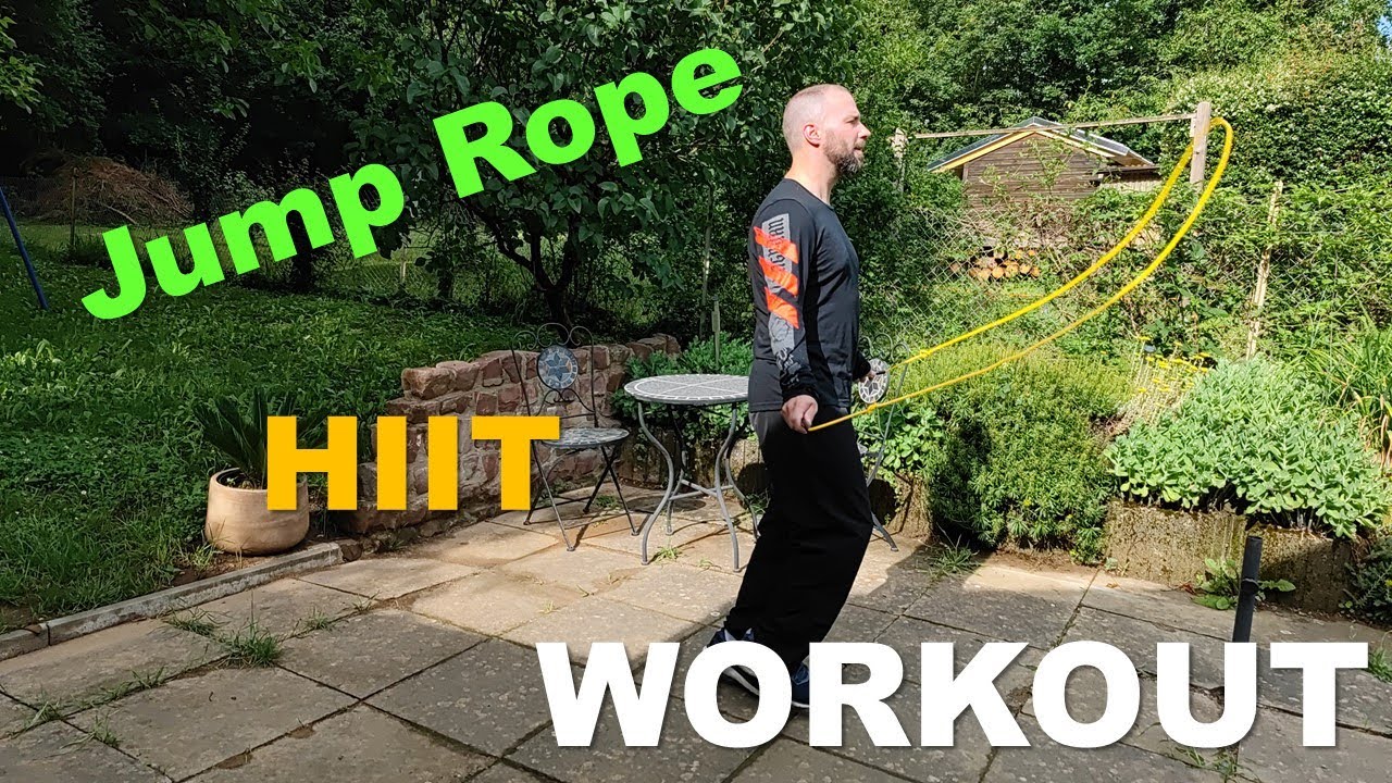 Jump Rope HIIT Workout - sehr intensiv, verbrennt bis zu 300 Kalorien