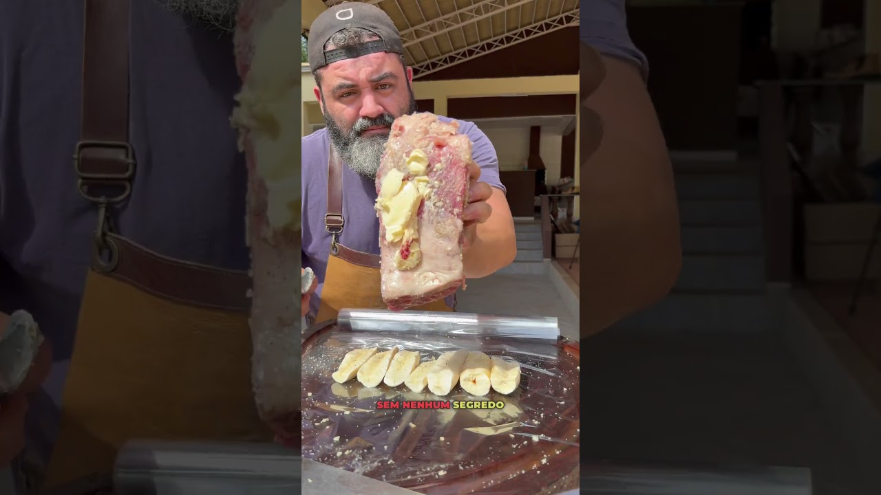Costela minga com mandioca para vender