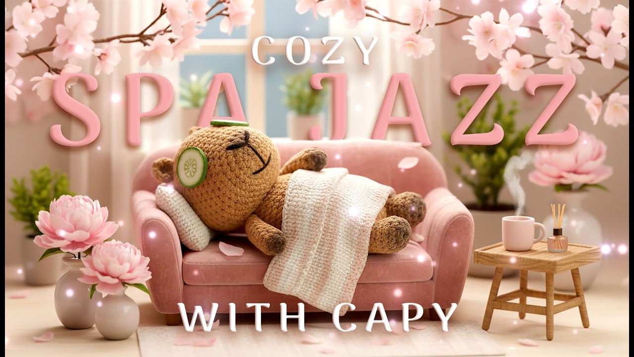Cozy Spa Jazz | Relaxing Lofi Jazz for Stress Relief, Meditation & Deep Calm
