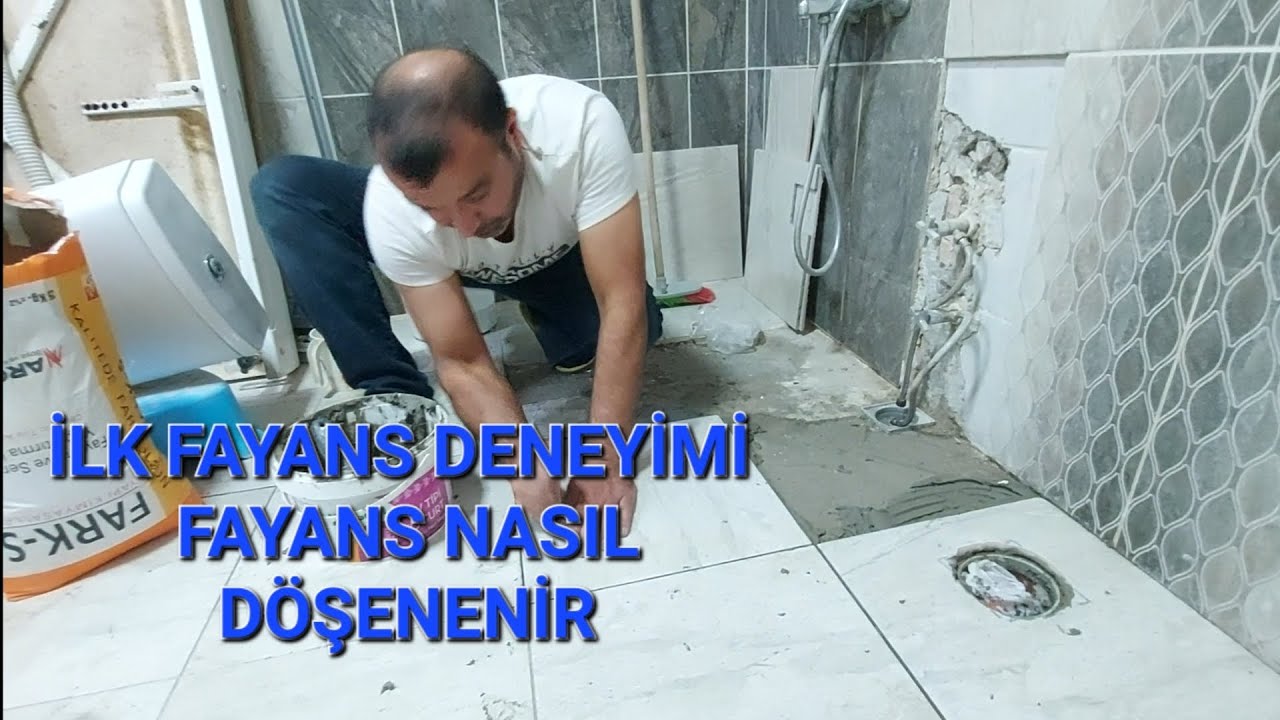FAYANS NASIL DÖŞENİR (ACEMİ USTA)