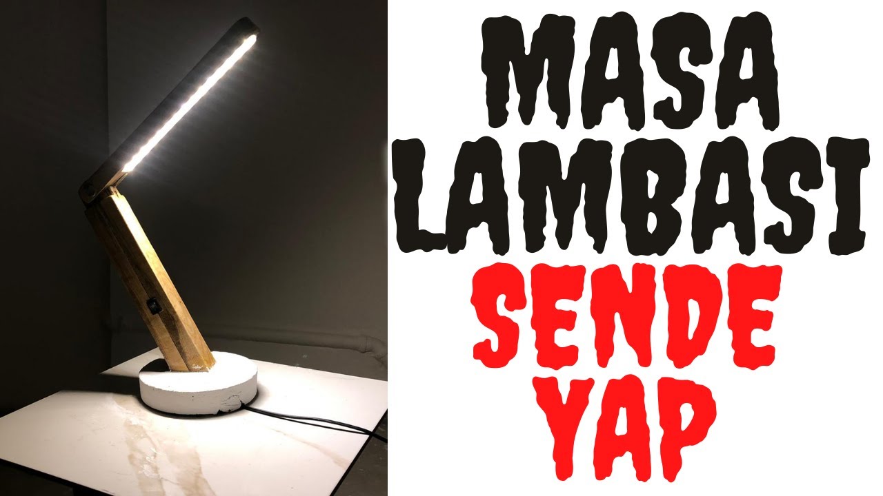 Masa lambası yapımı