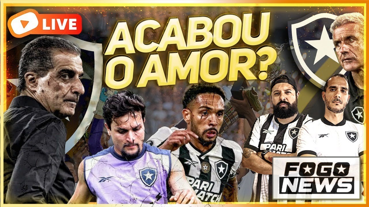 🏆BOTAFOGO PODE EVOLUIR AINDA MAIS COM RENATO PAIVA? | TORCIDA PERDE A PACIÊNCIA E PEDE LUÍS CASTRO