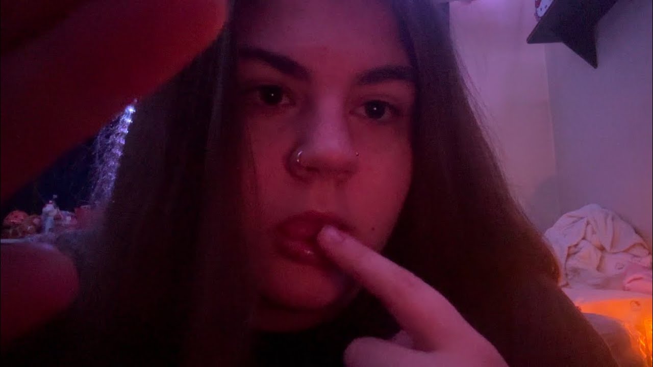 asmr spit painting on u