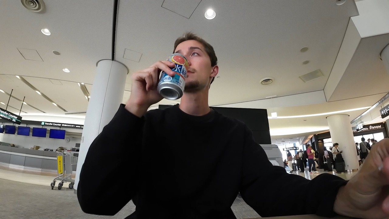 Day Drinking Inside Narita International Airport at 2pm Before My Flight Home Leaves