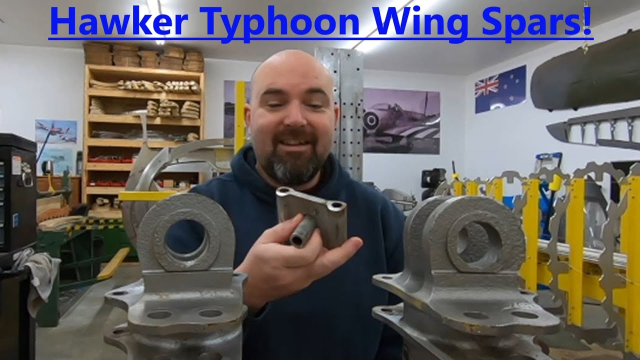 S01E09 Hawker Typhoon Wing Spar Hidden Parts!