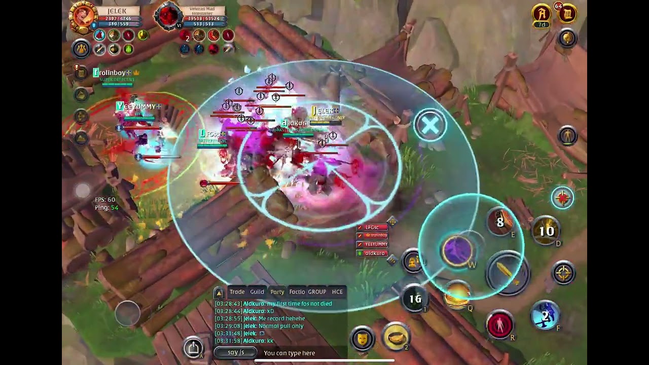 HCE Albion Online | Lumber Lunacy LVL 17 | Tank POV “JELEK”