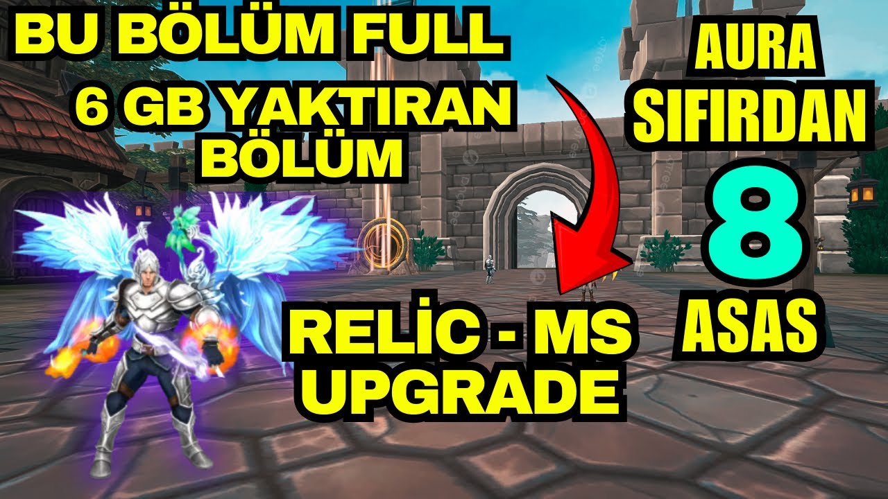 SIFIRDAN ASAS #8 | ÇOK DOLU BÖLÜM | RELİC MS UPGRADE HERŞEY | Nowa Online World