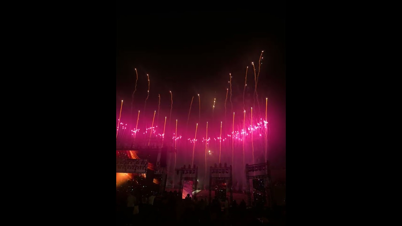 1 billion summit closing ceremony fireworks 