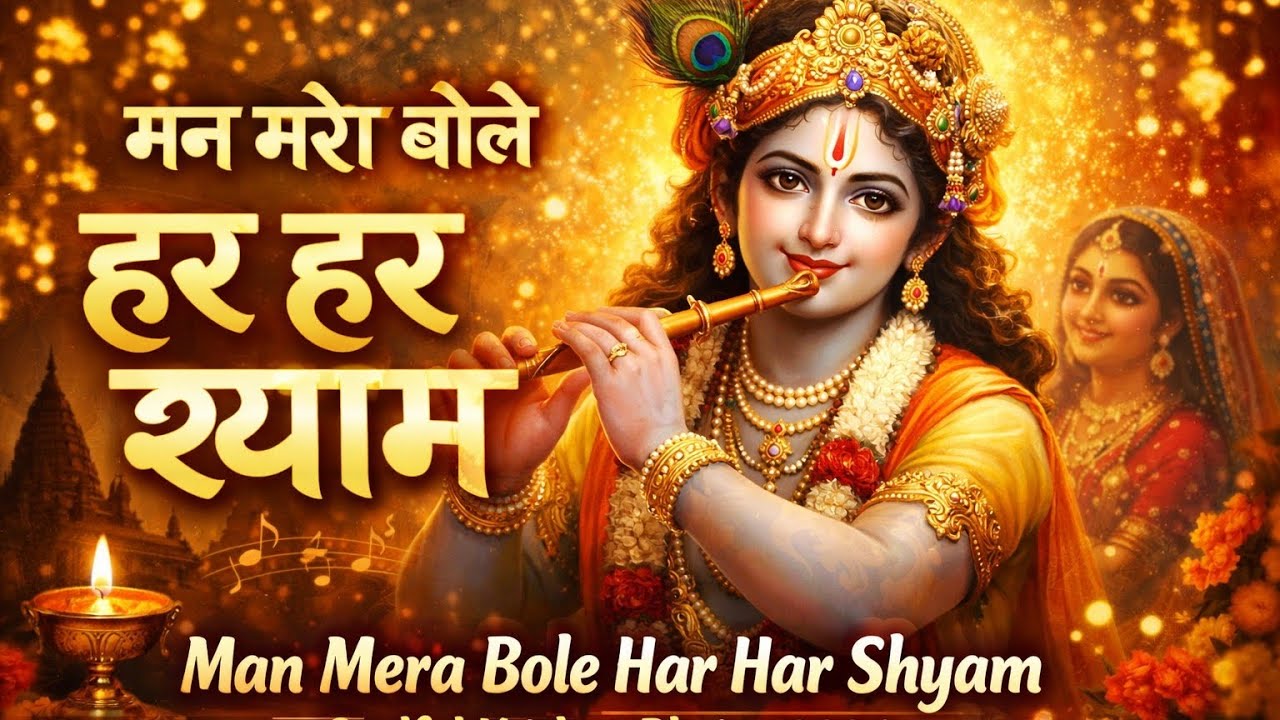 मन मेरा बोले हर हर श्याम 🙏 | New Krishna Bhajan 2026 | Bhakti Song