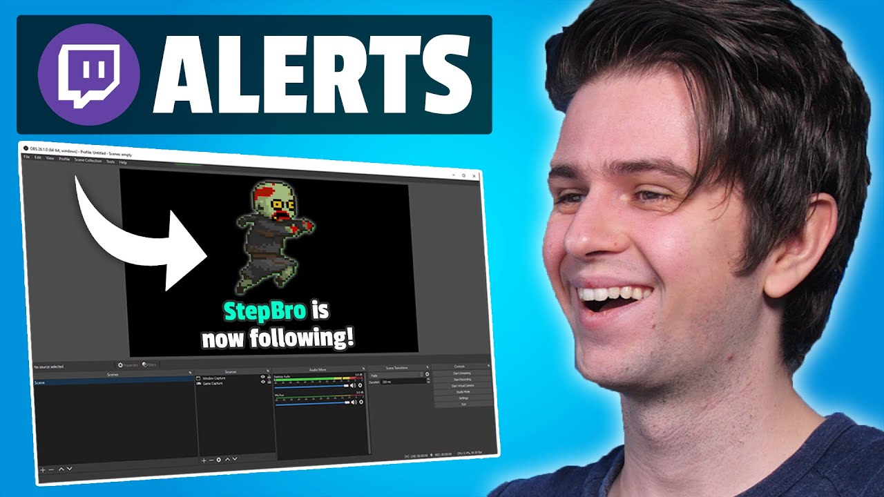 How To Setup Twitch Alerts In OBS Studio & Streamlabs OBS (2021)