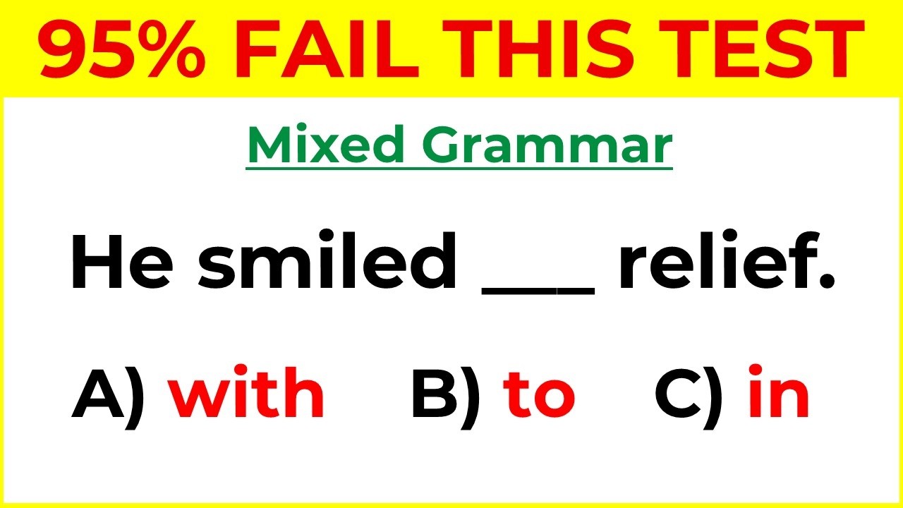 English Quiz Challenge: Only 5% Can Score 100%