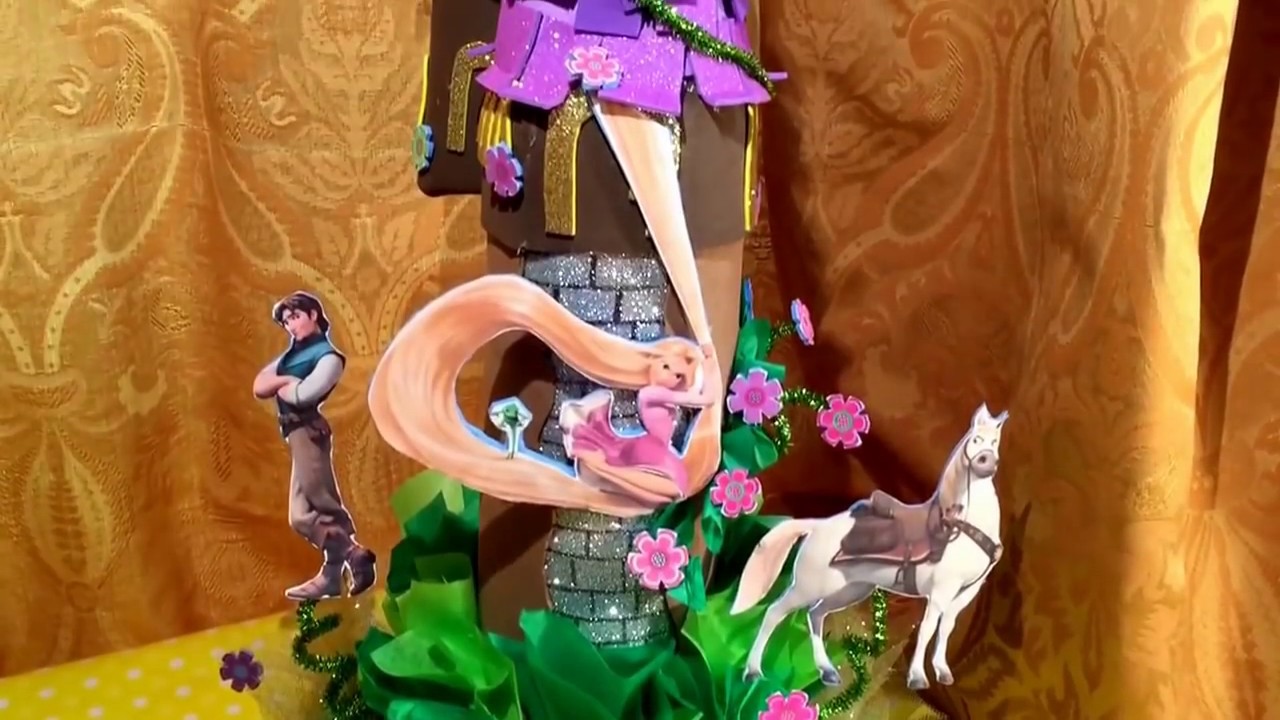 DIY sombrero loco Rapunzel  crazy hat
