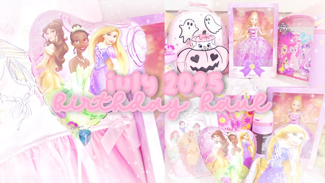 what i got for my birthday haul ! ♡ sfw agere ♡ show + tell