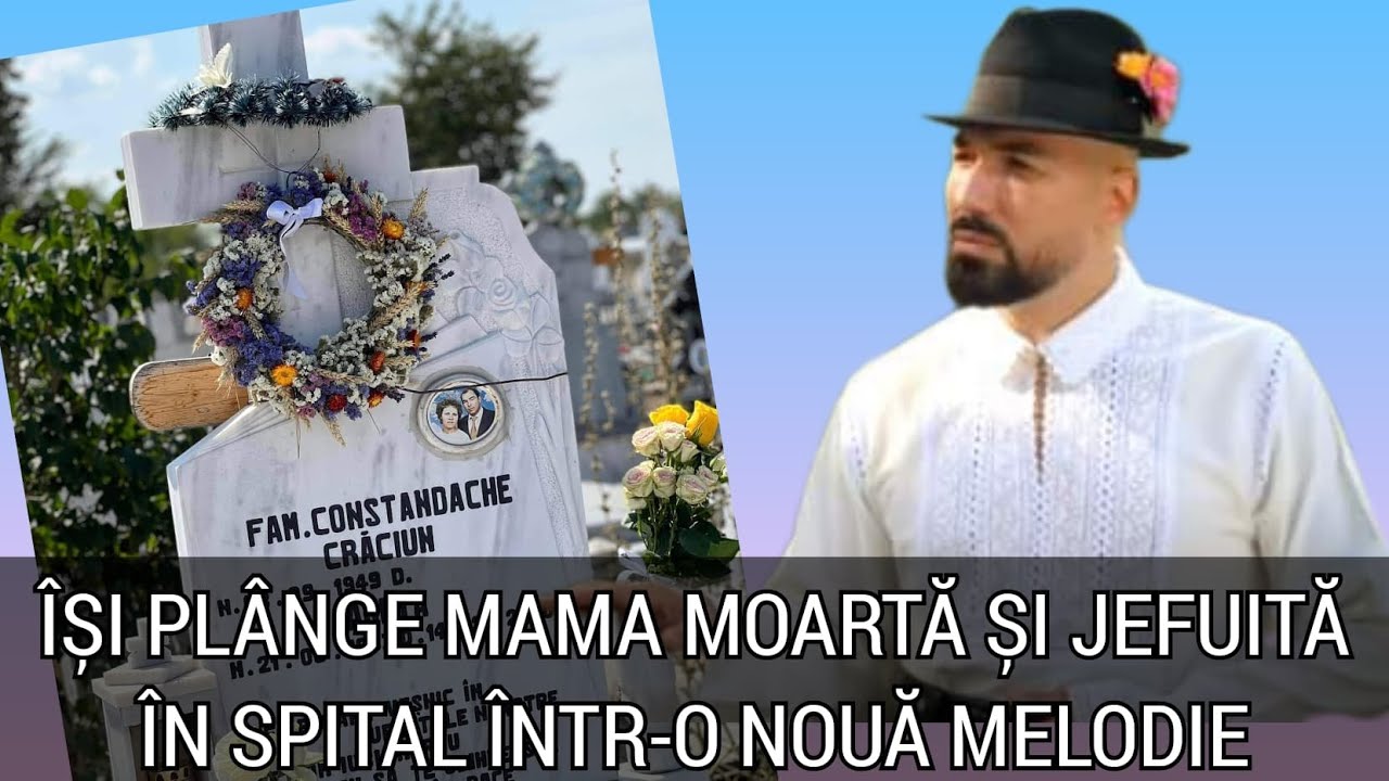 Isi plange mama moarta si jefuita in spital intr-o noua melodie. Mihai Constandache, rapus de dor.