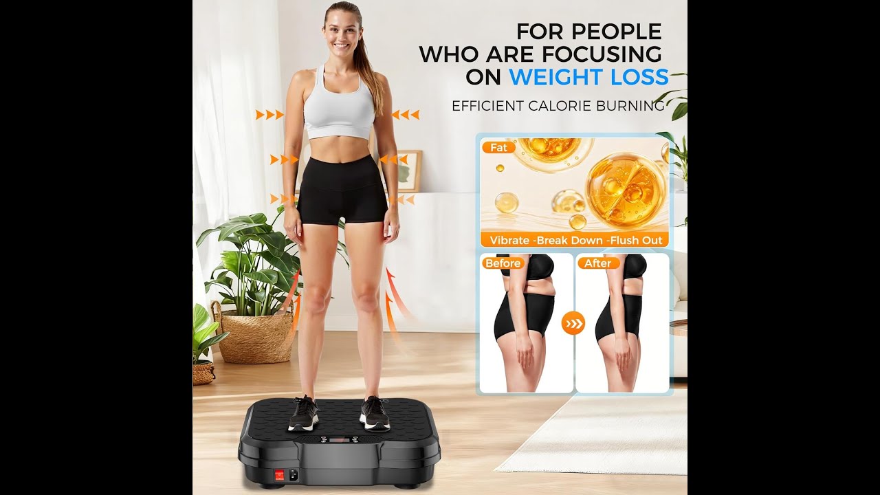 250-Speed POWER Vibration Plate Review (450LB Capacity) - Too Much Machine?