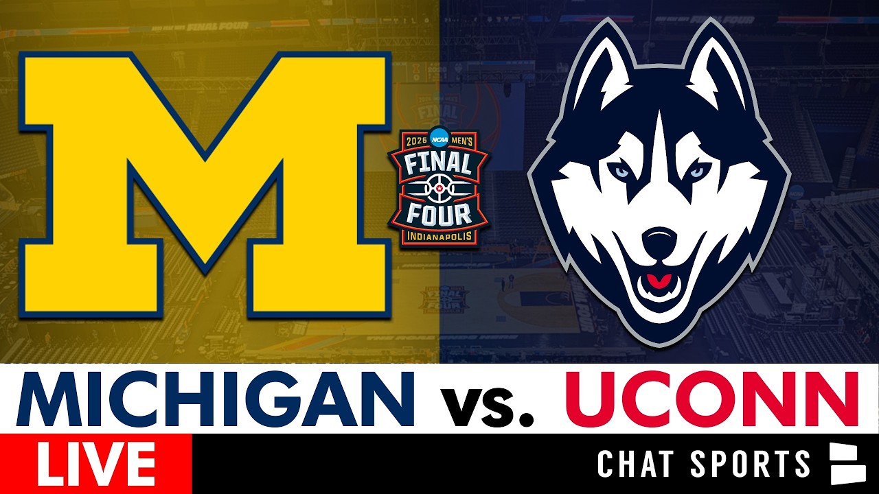 Michigan vs. UConn National Championship Stream: Live Streaming Scoreboard, Play-By-Play