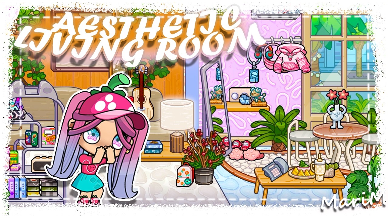 BUILDING MY DREAM HOUSE 😍 Aesthetic Living Room Decor in Avatar World!