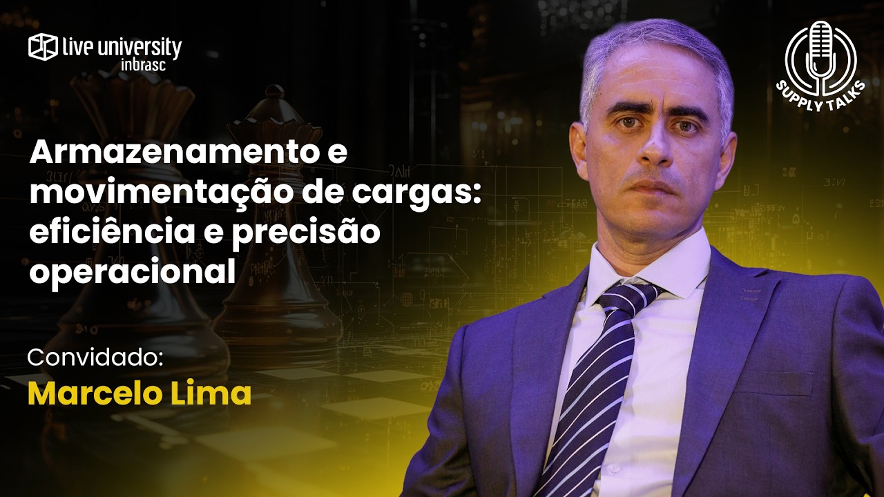 Armazenamento e movimentação de cargas: eficiência e precisão operacional | Supply Talks #75