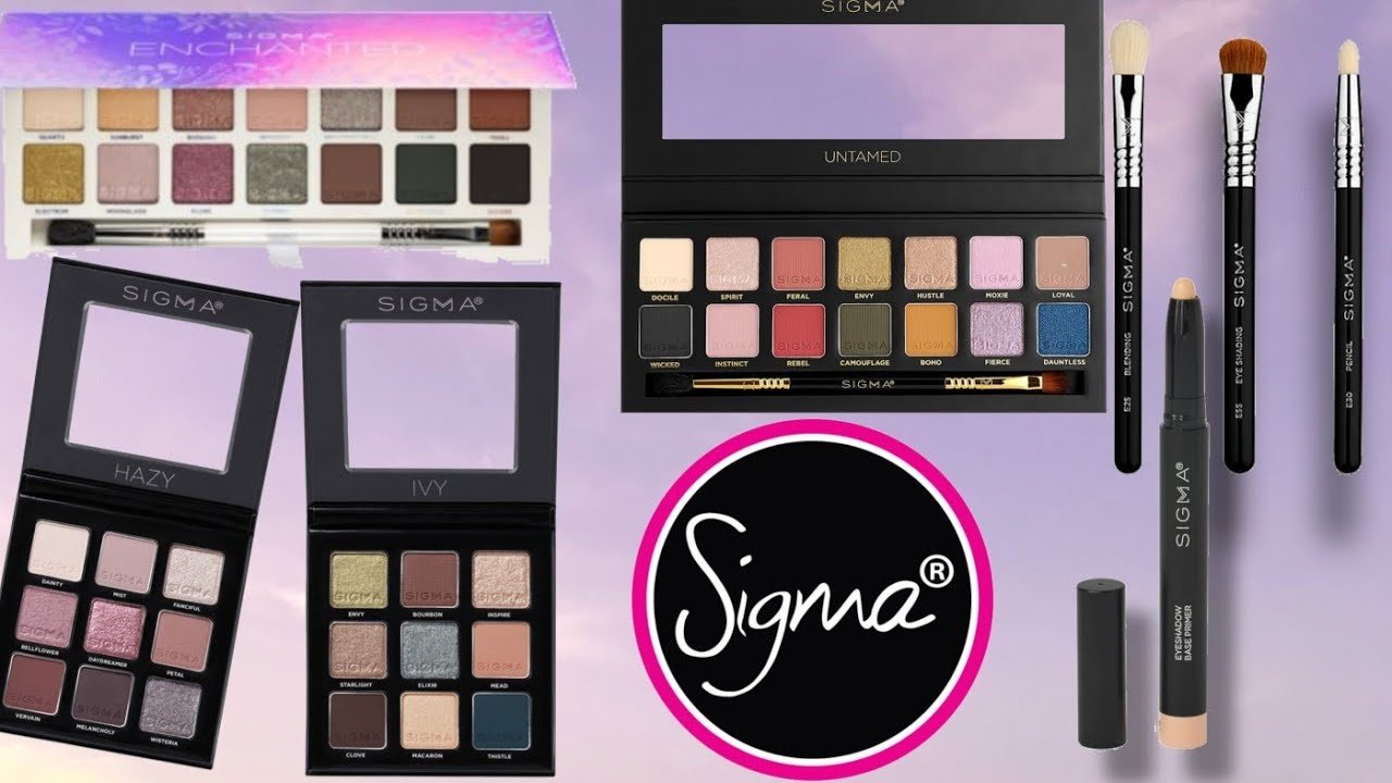 Sigma Beauty - монобрендовый обзор | Sigma Enchanted, Untamed, Ivy, Hazy, кисти Сигма