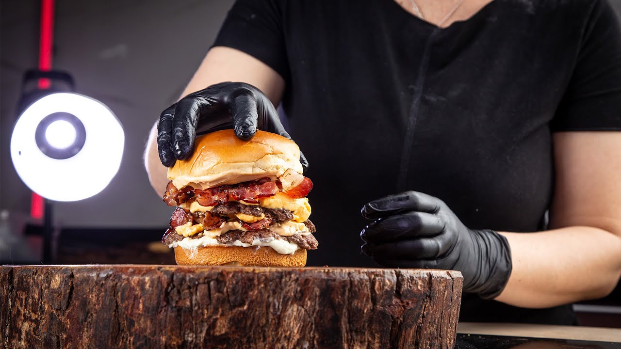 COMO FOTOGRAFAR HAMBURGUER - ESTÚDIO MAFE