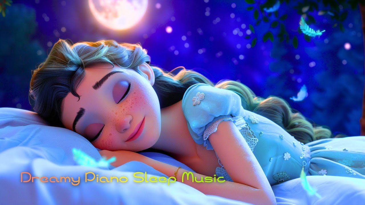 🌙 Deep Sleep & Emotional Safety｜Fall Asleep Fast with Soft Moonlit Piano Dreams