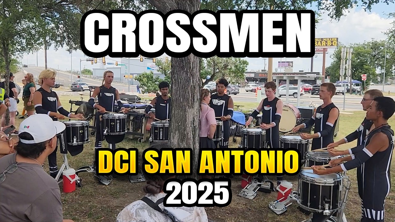 Crossmen Drumline at DCI San-Antonio 2025