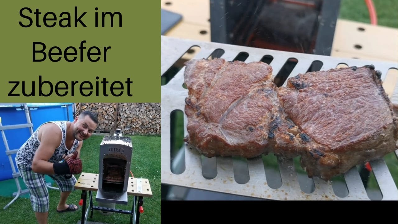 / Steak aus dem Beefer /Стейк в Бифере/