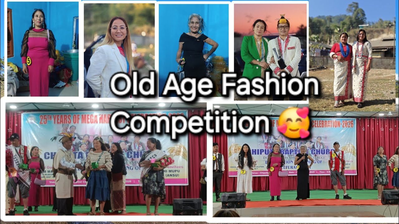 Old Age Fashion Show Competition ,Western dress at ❤️Chiputa Baptist ⛪️ chiputa 👌