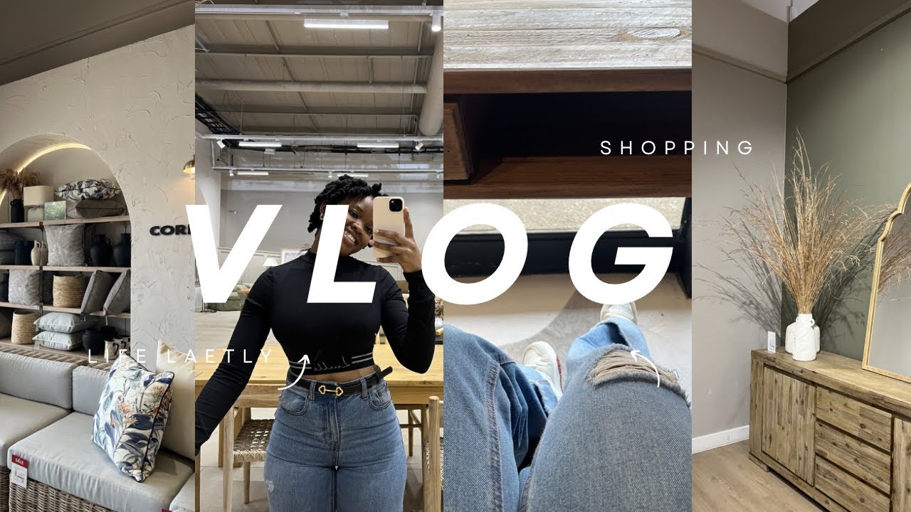 WEEKLY HOME VLOG| THERE’S SO MUCH TO BE GRATEFUL FOR | SHOPPING | FURNITURE & MORE