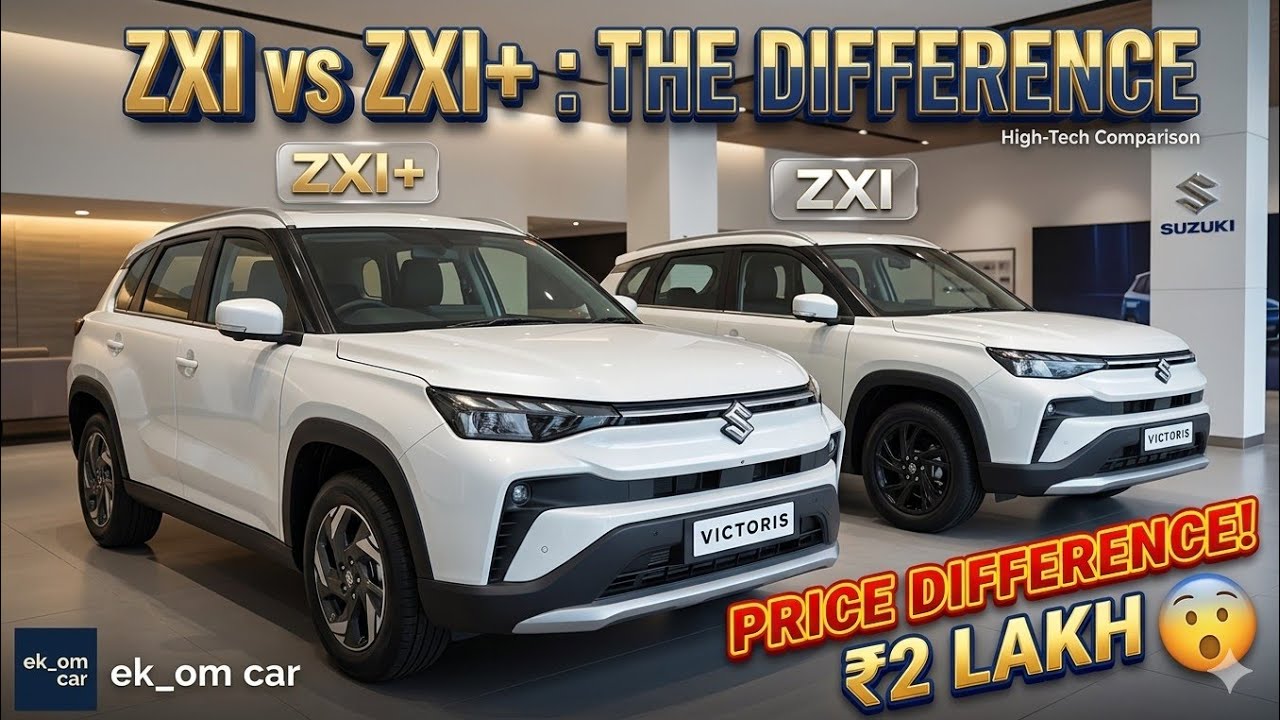 Difference between Victoris zxi and zxi+ full video 