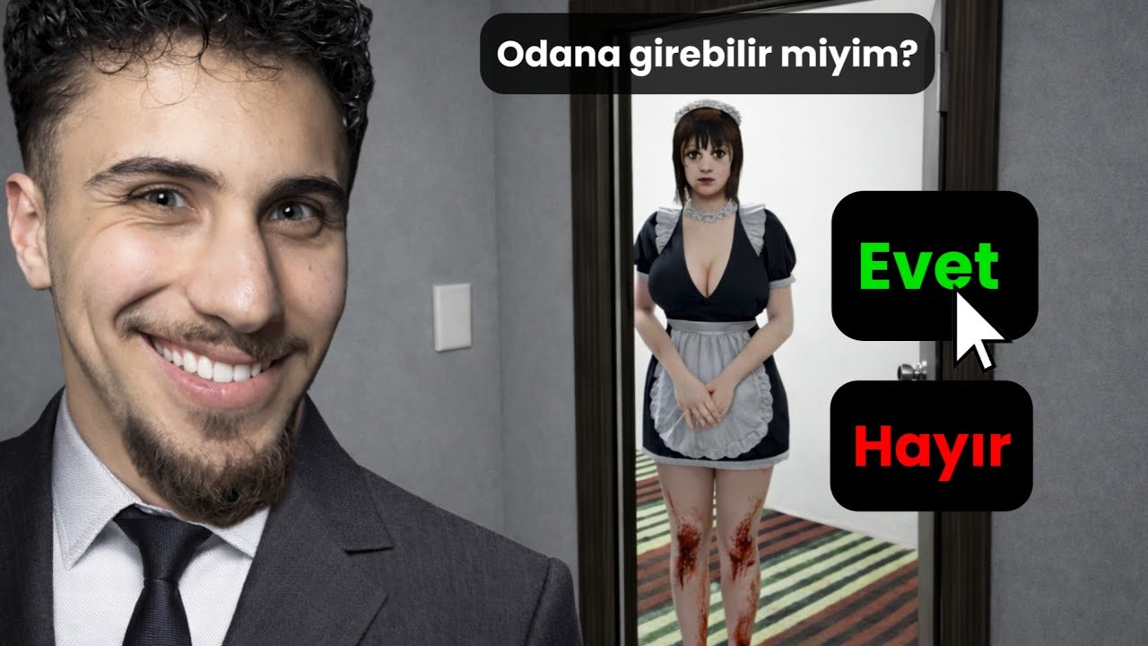 KORKUNÇ OTELDE ANİME İLE 1 GECE ! 