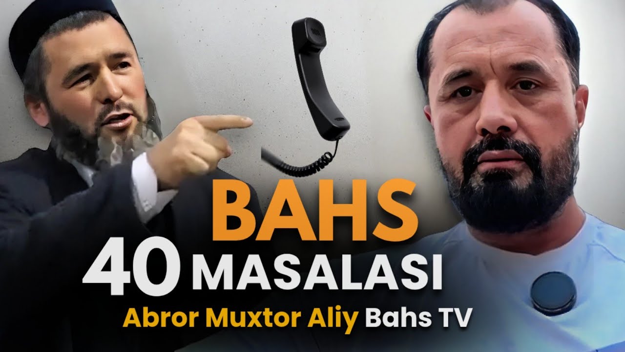 Abror Muxtor Aliy - Bahs (Sarvar Domla Bilan) 7-40 Marosimlari
