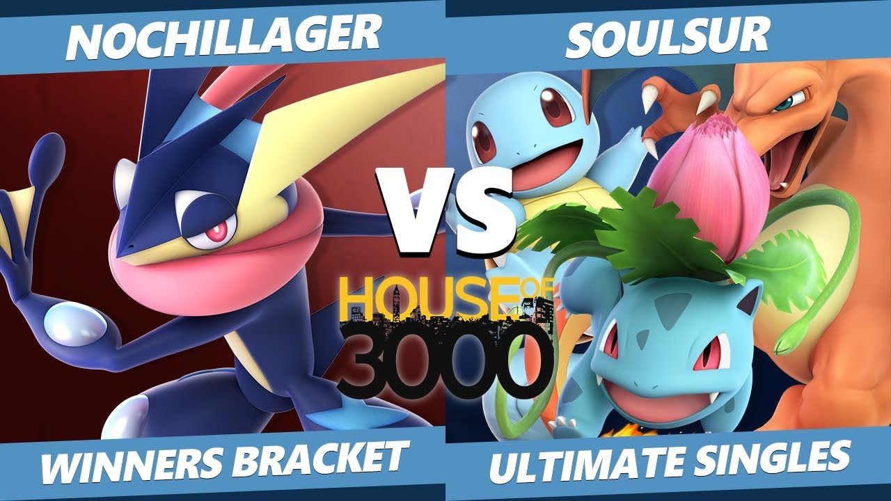 Xeno 203 Winners Bracket - NoChillager (Greninja) Vs SoulSur (Pokemon Trainer) Smash Ultimate - SSBU