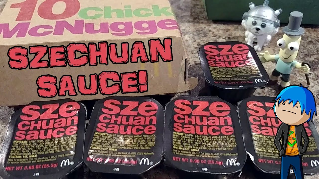 Real McDonald's Szechuan Sauce Taste Test! (Colin Reviews)