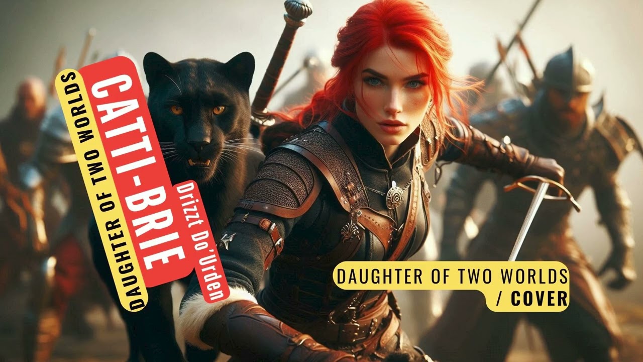 Daughter of Two Worlds COVER / KATTI BRIE / Drizzt Do’Urden