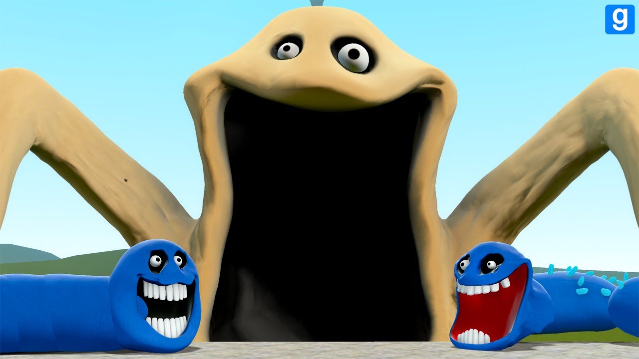 I FOUND NEW HUNGRY SEA EATER WORM FOR ROBLOX In Garry's Mod!
