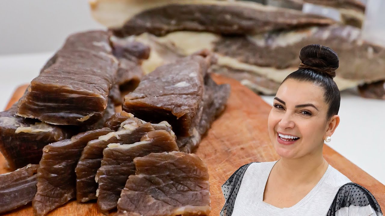 COMO FAZER CARNE SECA TIPO JABA - VOCÊ NÃO PRECISA GASTAR MUITO PRA COMER CARNE SECA