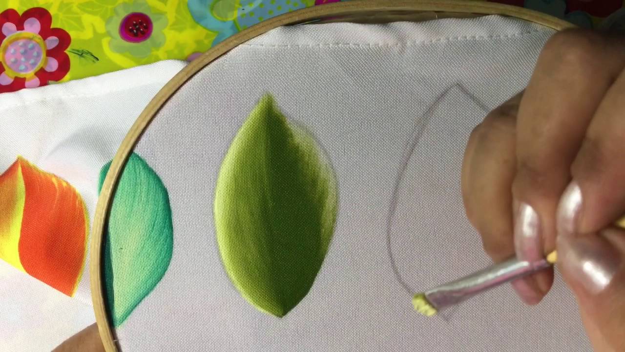 6 - Pintura en tela hoja con cony