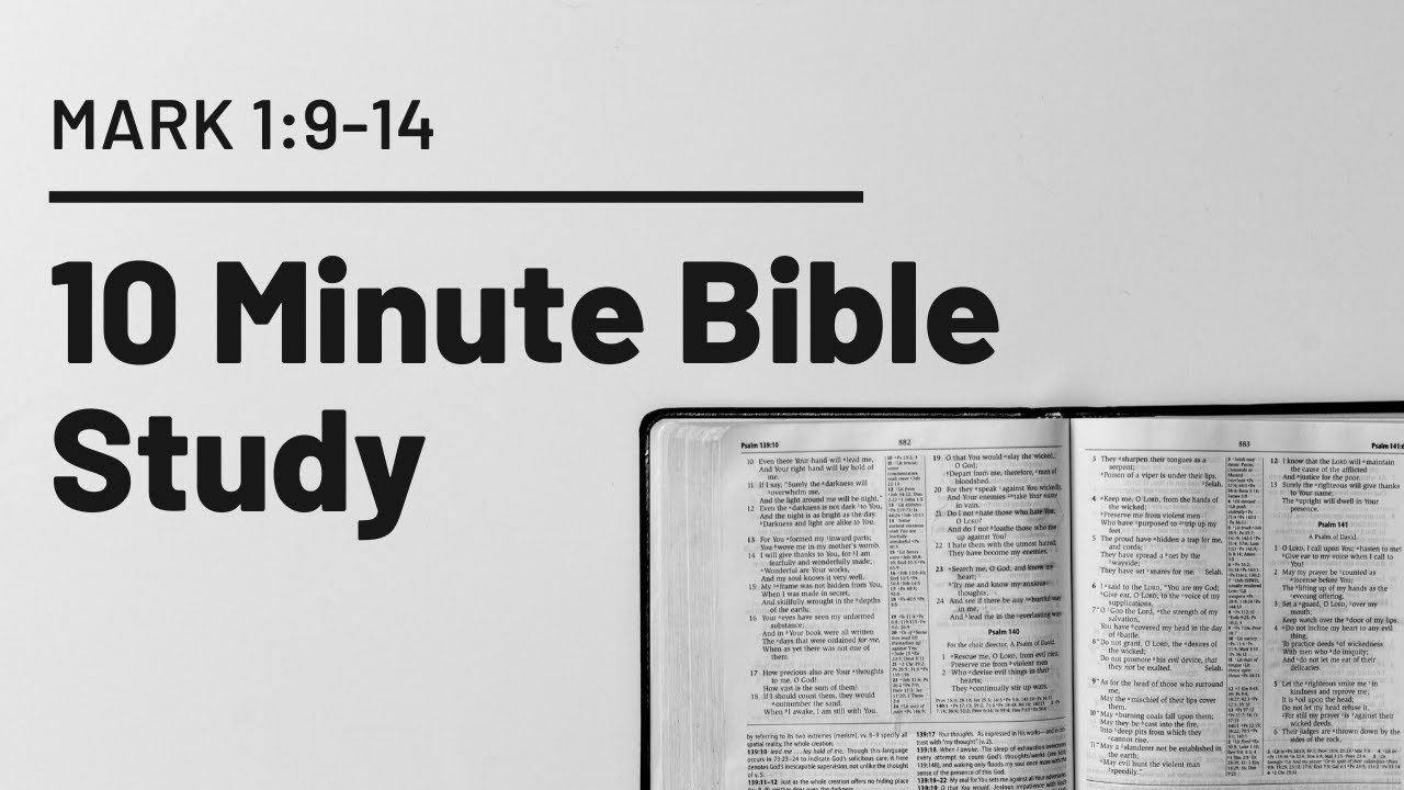 Baptism, Temptation, and the Kingdom of God // Mark 1:9-15 (Mark Ep. 02)