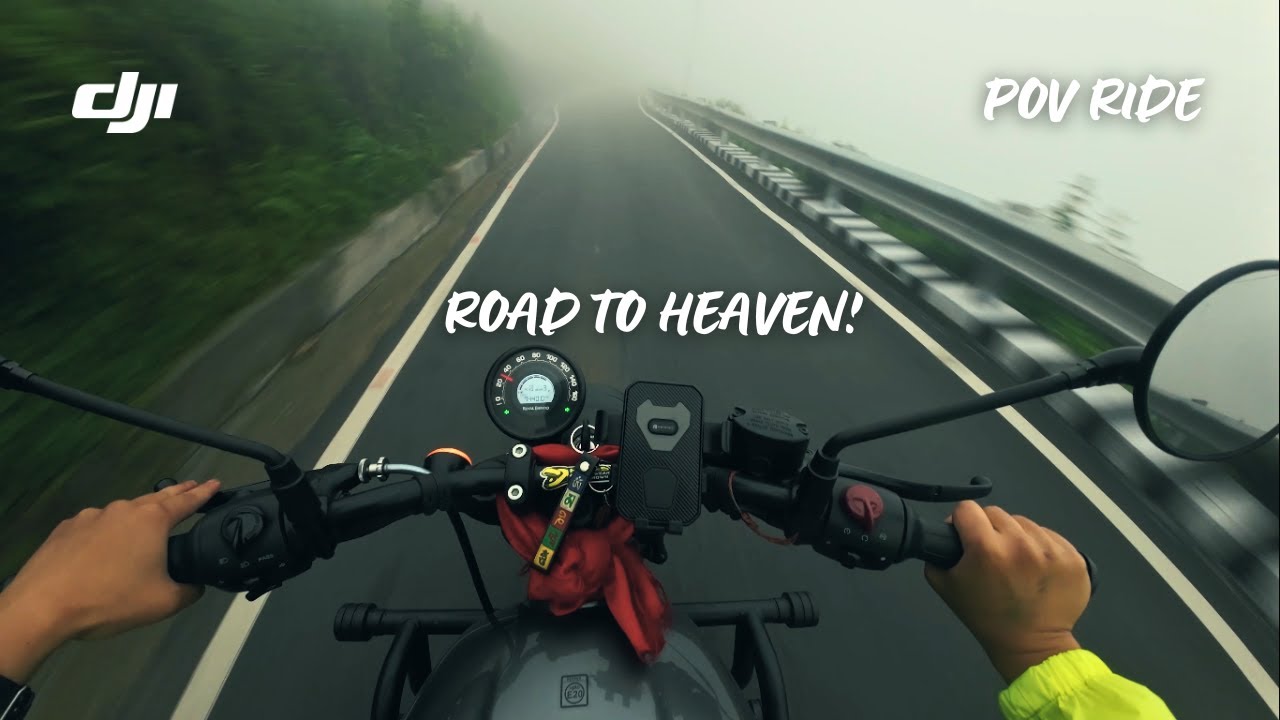 Riding Through Clouds on Hunter 350 | POV Adventure + DJI Cinematics + RAW Sound