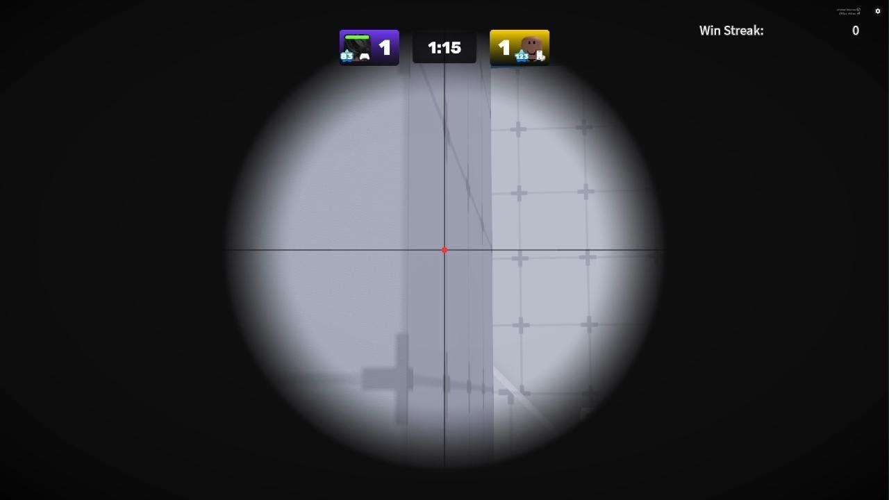 Playing solo.