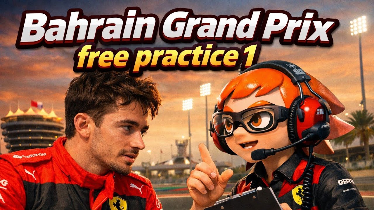 F1 25 Season Mode | Bahrain Grand Prix 🇧🇭 | Free Practice 1 – First Laps Under the Lights #f125 