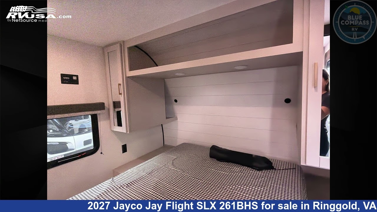 Eye-catching 2027 Jayco Jay Flight SLX Travel Trailer RV For Sale in Ringgold, VA | RVUSA.com