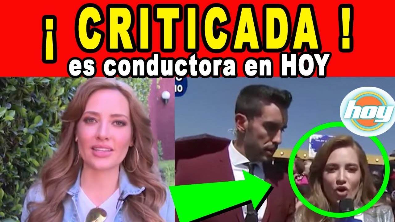Jolette CRITICADA por ser la NUEVA CONDUCTORA en el Programa HOY