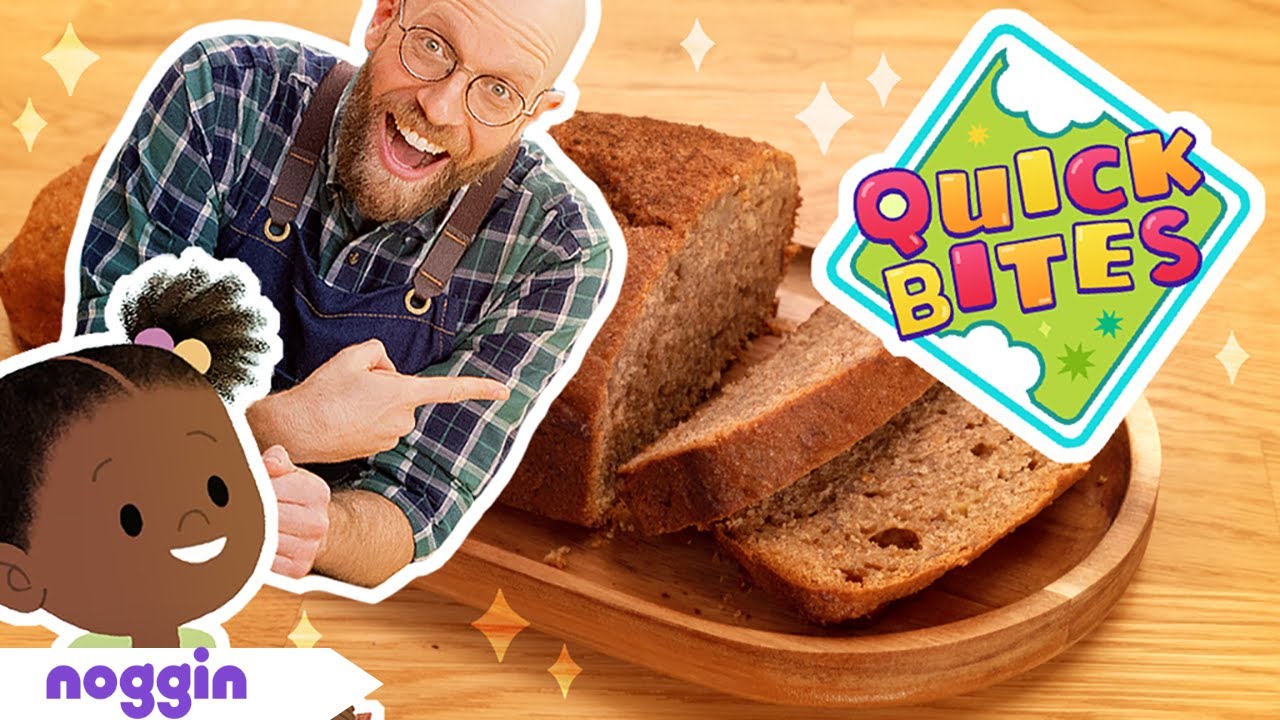 Baking with Chef Dan & JoJo & Gran Gran  🍎 School of Yum | Healthy Habits for Kids | Noggin