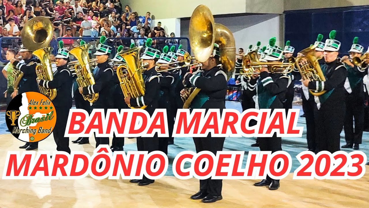 BANDA MARCIAL MARD&Ocirc;NIO COELHO 2023 NO CONFABAN 2023 - CONCURSO DE FANFARRAS E BANDAS 2023