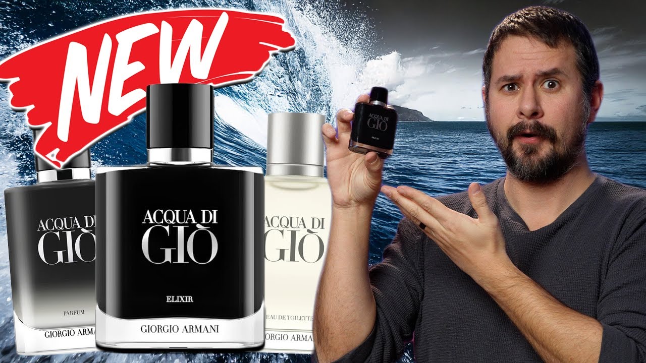 NEW Giorgio Armani Acqua di Gio Elixir FIRST IMPRESSIONS