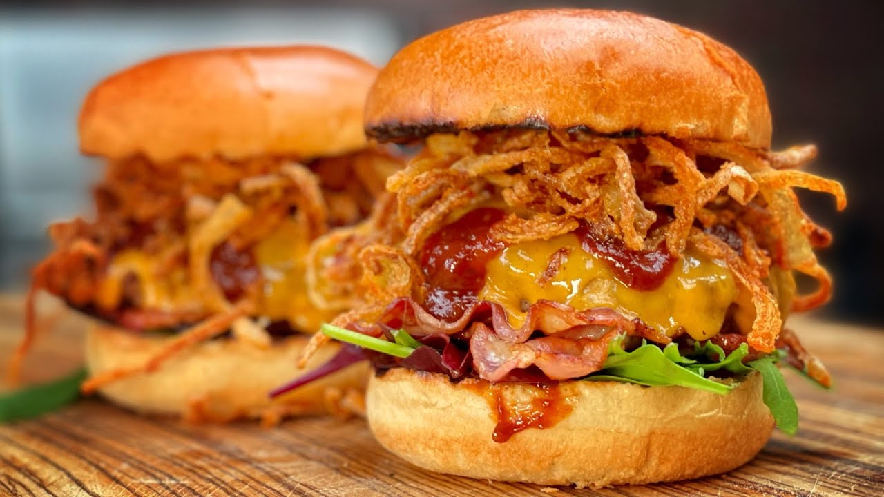 Röstzwiebel-Burger - Westmünsterland BBQ