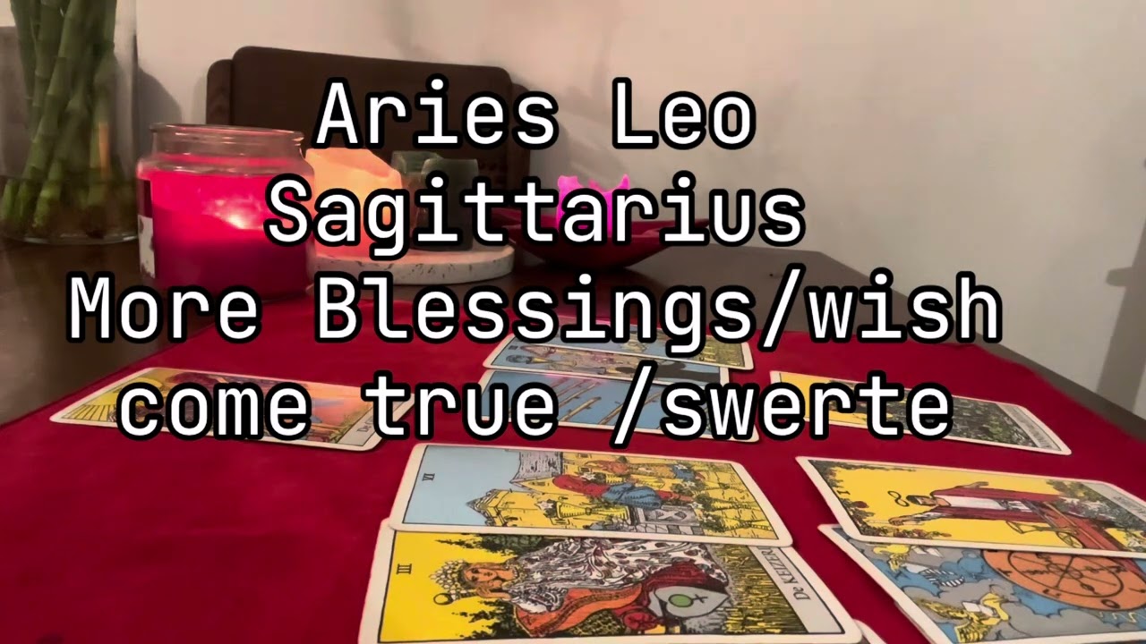 Fire signs!Aries/Leo/Sagittaruis/Horoscope Kapalaran/monthly reading
