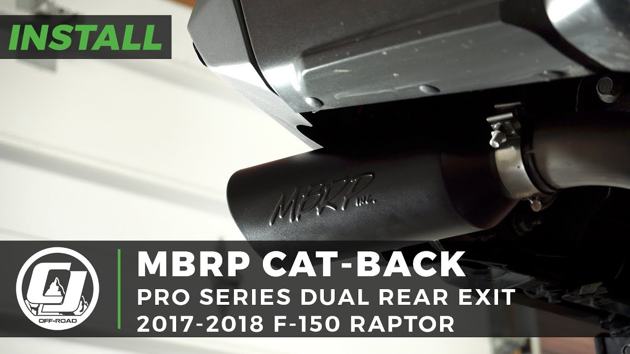 2017-2018 F-150 Raptor Install: MBRP 3